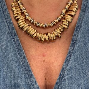 Colar duo color fino